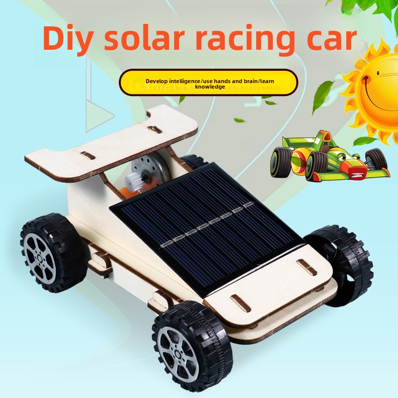 Renewable Energy Demonstration Kit - Деревянный солнечный автомобиль: набор для научных