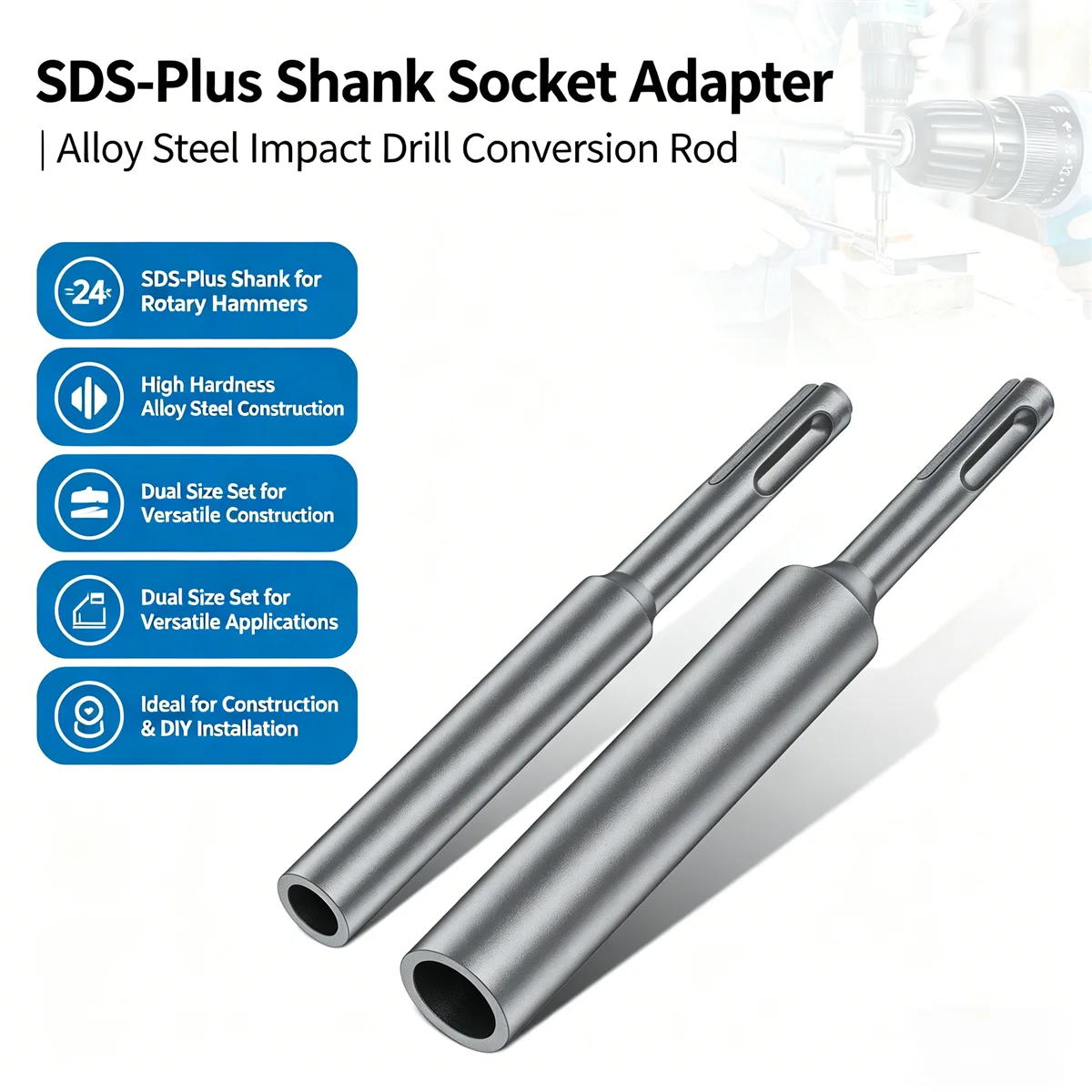Набор из 2 держателей SDS Plus – обзор и цена Earthing Grounding Rod